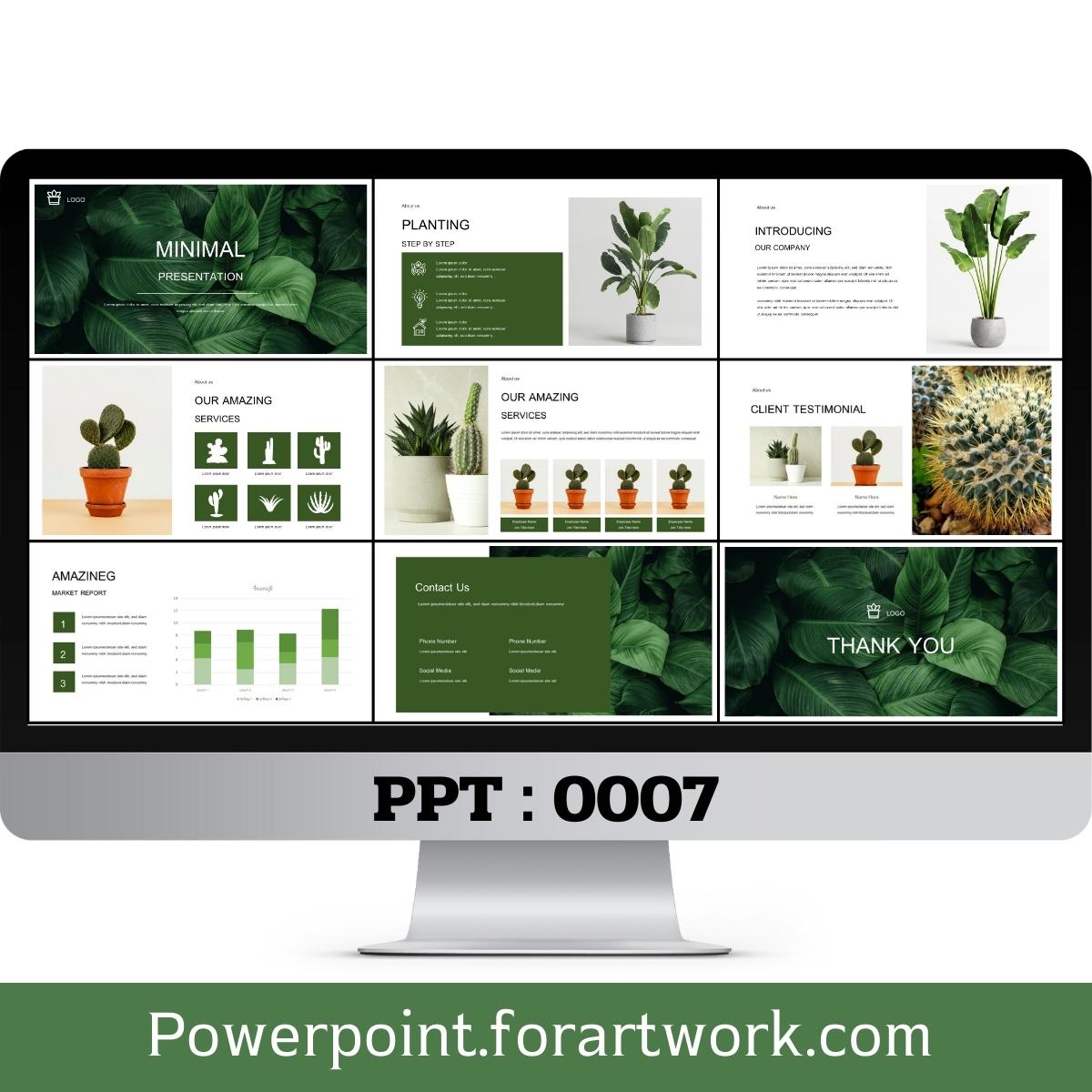 เทมเพลต PowerPoint สำหรับพรีเซนต์ธุรกิจและองค์กร (0007)