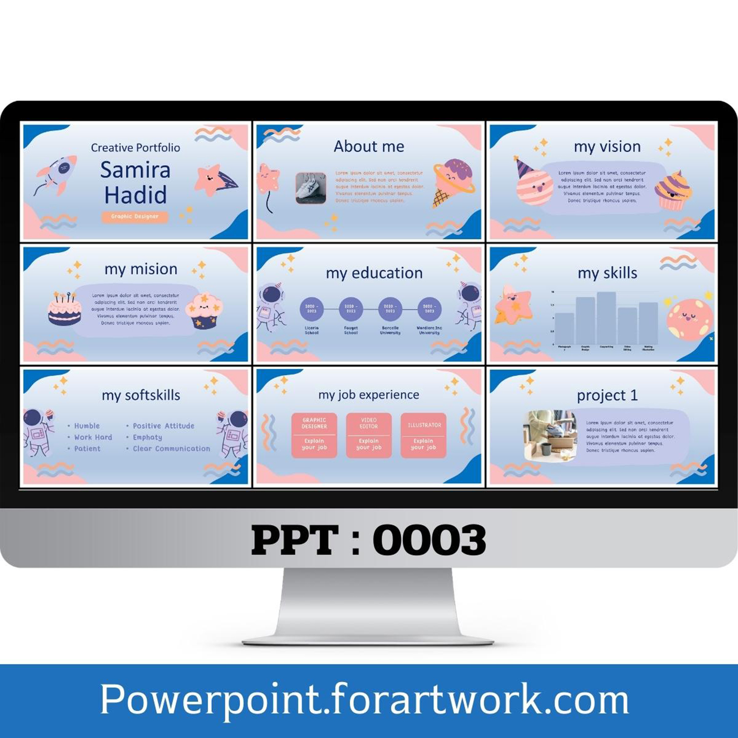เทมเพลต PowerPoint สำหรับการสอนและงานการศึกษา (0003)