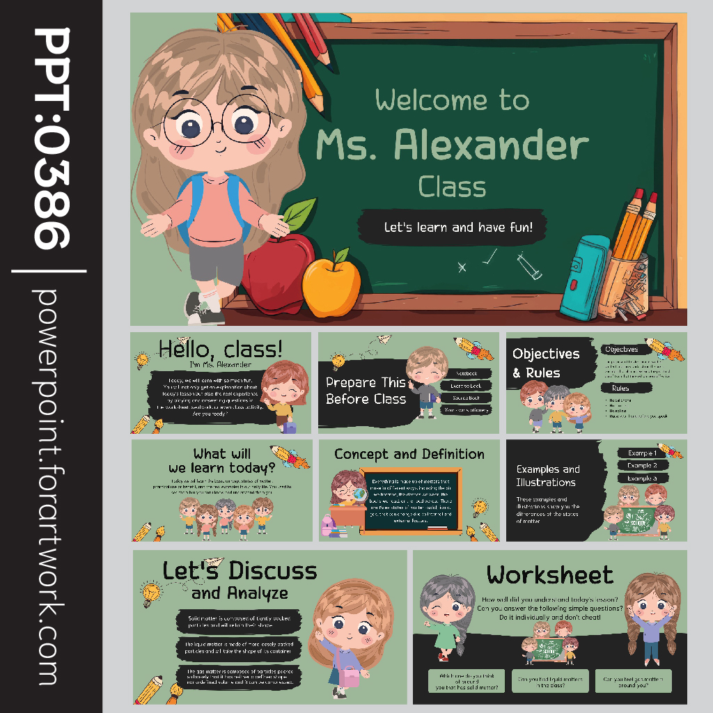 เทมเพลตพาวเวอร์พอยต์ สำหรับครู หลากหลายสไตล์สำหรับการทำสื่อการสอนให้น่าสนใจ