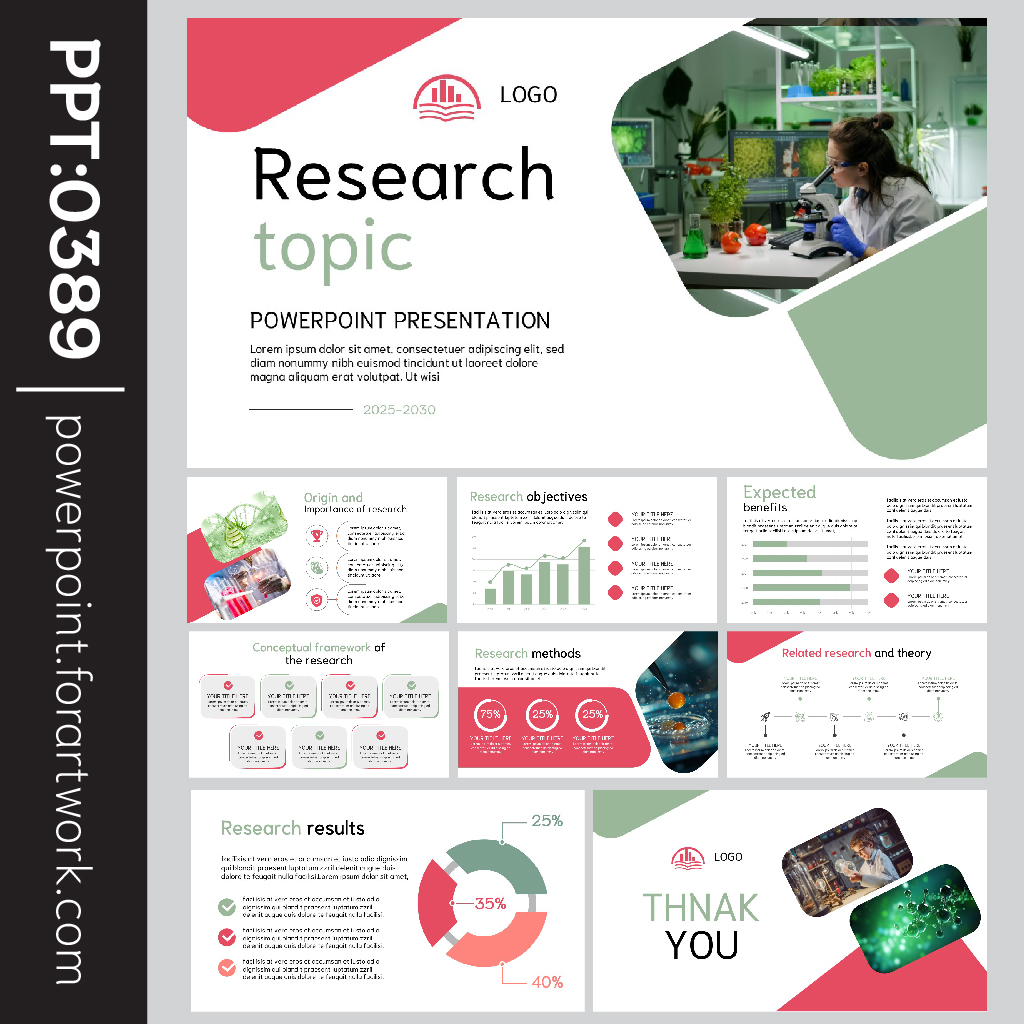 เทมเพลต powerpoint งานวิจัย 3 บท และ 5 บท สำหรับการนำเสนอวิทยานิพนธ์อย่างมืออาชีพ