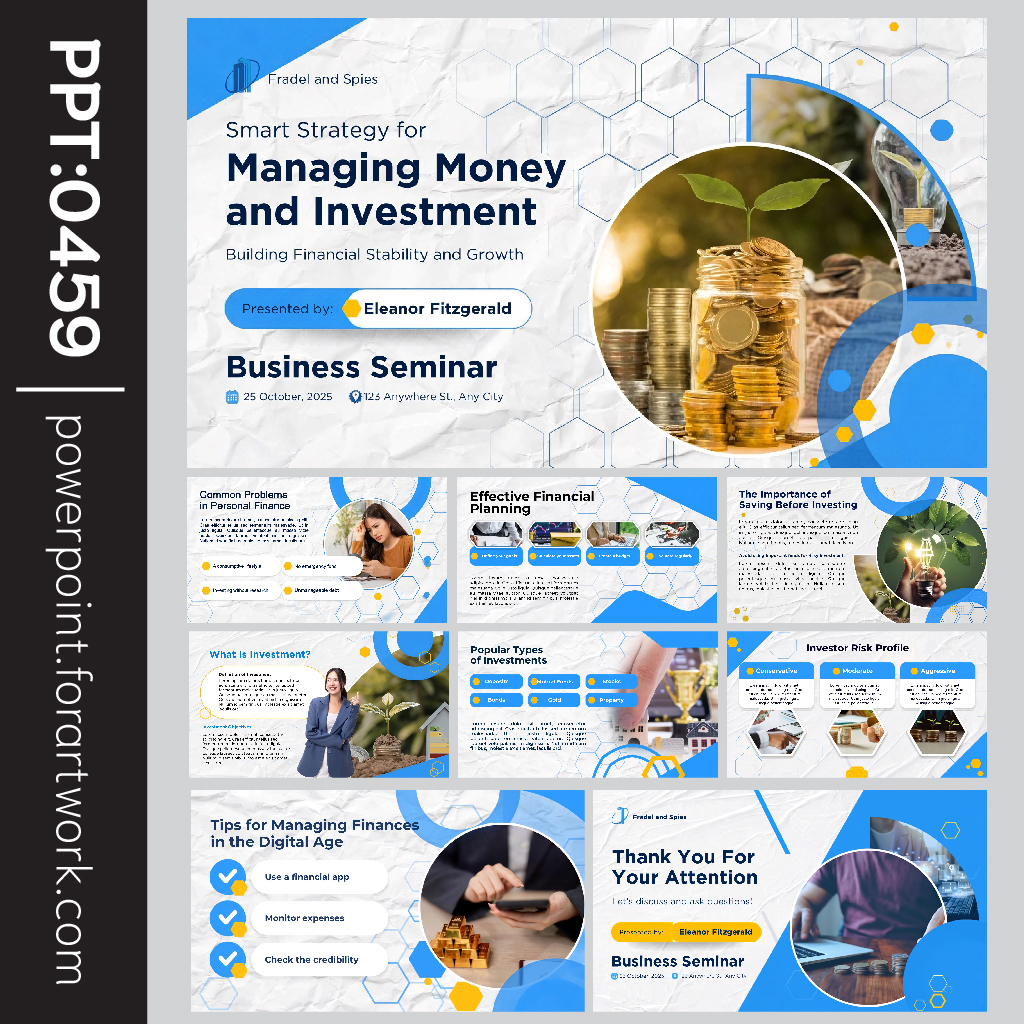 เทมเพลตการเงิน และ Template PowerPoint การเงิน สำหรับรายงานงบประมาณและผลประกอบการธุรกิจ